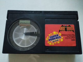 Video beta BATMAN Super Befugnisse 1987 Vhs-Videokassette - VHS Band/Rie... - $438.60 MXN
