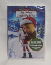 Mariah Carey&#39;s All I Want For Christmas Is You (DVD, 2017) - Sealed &amp; Sparkling - £11.68 GBP