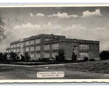 High School Building Hagerstown Maryland MD Silvercraft WB Postcard Y3 - £3.85 GBP