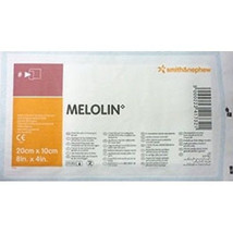 Melolin 10 x 20 cm Low Adherent Absorbent Dressing(s) - Wounds Abrasions Burns - £1.81 GBP - £78.43 GBP