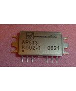 WJ AP513 K002-1 RF MICROWAVE NARROW BAND HIGH POWER AMPLIFIER 1805MHZ-18... - $2,366.06 MXN