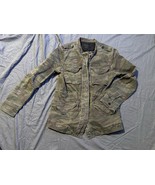 Sanctuary Los Angeles Camo Utility Jacket Military Style Zip Front Cotto... - €14,95 EUR