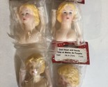 Doll Heads And Arms Lot Of 4 ODS2 - £7.88 GBP