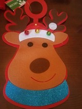 Reindeer Door Hangs Christmas upc 639277579164 - £12.42 GBP