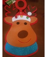 Reindeer Door Hangs Christmas upc 639277579164 - £12.45 GBP