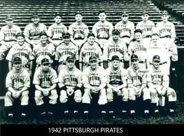 1942 Pittsburgh Pirates 8X10 Team Photo Baseball Picture Mlb - £3.86 GBP