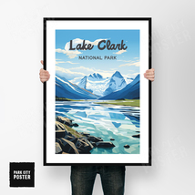 Lake Clark National Park Poster | Arctic Alaska Travel | Home Office Wall Decor - £16.22 GBP+