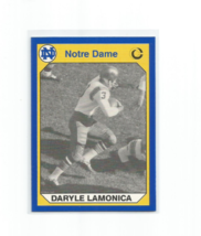 Daryle Lamonica (Notre Dame) 1990 Collegiate Collection Card #116 - £3.94 GBP