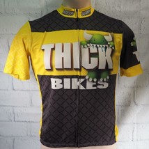 Thick Bikes Pittsburgh Ciclismo Bici Jersey Bicicletta Top Uomo TAGLIA S... - £38.77 GBP