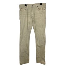 Polo Ralph Lauren Jeans Mens 36 X 34 Tan Denim The Sullivan Striaght - $24.00