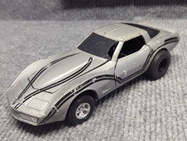 Vintage Yatming Silver 1982 Chevy Corvette #8102 Model Car - £11.44 GBP