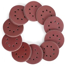 Workpro 150-Piece Sanding Discs Set - 5-Inch 8-Hole Sandpaper 10 Grades Include - £20.74 GBP