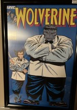 Wolverine Marvel Nicely Framed 12/18 Poster - $37.10