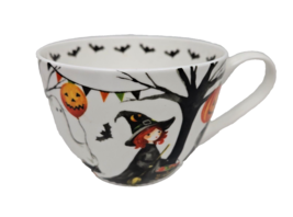 Portobello By Design Halloween Trick or Treat Jumbo Cup Mug Bone China England - £15.61 GBP