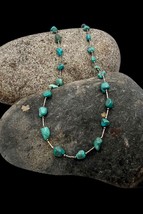 Shubes Southwestern Sterling Liquid Silver Natural Turquoise Beaded Necklace - $39.99