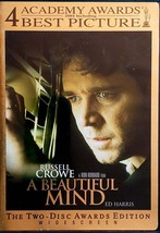 A Beautiful Mind [2 DVD Set WS Awards Edition] Russell Crowe, Jennifer Connelly - £1.77 GBP