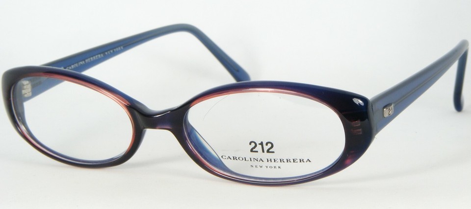 CAROLINA HERRERA CH-212-2514 CA-285 PURPLE /BLUE EYEGLASSES GLASSES 48-1... - $76.55