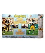 Vintage Pittsburgh Steelers Terry Bradshaw Mel Blount Poster 1989 Hall O... - £30.55 GBP