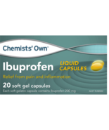 Chemists’ Own Ibuprofen 20 Liquid Capsules - £53.64 GBP