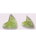 Vernell California Vintage Pottery Green Candy Dish Set Of 3 - £36.58 GBP