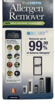 HOLMES TRUE HEPA ALLERGEN REMOVER FILTER D MOLD CAPTURING TECHNOLOGY HAP... - $418.61 MXN