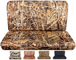 Fits 1961-1964 Chevy Corvair truck Front bench camouflage seat covers 15 colors - $79.99
