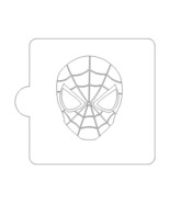 Spiderman Head Large Size Stencil For Cookie or Cakes USA Made LS321L - £3.18 GBP