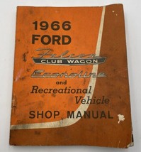 1966 Ford Econoline Shop Service Manual Falcon Club Wagon &amp; Recreational... - $15.15