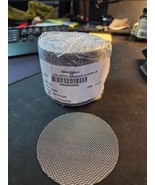 (100 PCS )  3.25&quot; PARKER HANNIFIN Perforated filter Round metal mesh scr... - €84,09 EUR