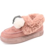 Journee Collection Womens 9 M Blush Pink Sunset Lined Platform Slippers ... - $32.33