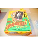 BASEBALL CARDS --TOPPS- 1989 &#39;THE REAL ONE&#39; SET  - OPENED BOX- - S1 - $3.75