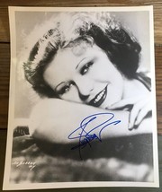 Ginger Rogers Signed 8X10 Glossy Photo Movie Actress No COA J Barron NY - £79.74 GBP