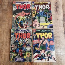 Journey into Mystery with Thor #121 122 123 124 Marvel Comics 1966 Low G... - $57.92