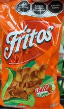 2X Sabritas Fritos Corn Chips Chile Y Limon - 2 Grandes De 170g c/u - Free Ship - $16.78