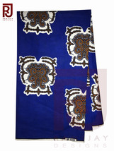 Ankara Wax Print African Cloth Textiles Wholesale African Fabric Yarn 6 yards - £43.49 GBP