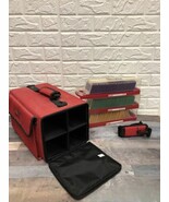 Lot of Sizzix Sizzlits With Carrying Case Bounce + Script Letters &amp; Play... - $1,772.76 MXN