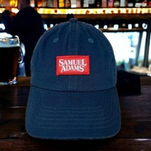 Samual Adams Men Hat Beer Promo Dad Cap StrapBack Adjustable Navy Blue S... - £7.43 GBP
