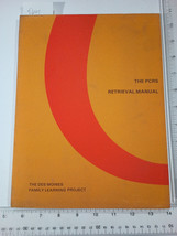 PCRS Retrieval Manual 1976 Parent Child Reading System Des Moines Family... - £42.37 GBP