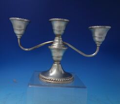English Gadroon by Gorham Sterling Silver Candelabra 3-Light #909-1 c.19... - $305.91