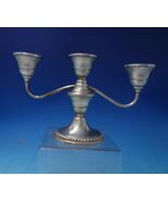 English Gadroon by Gorham Sterling Silver Candelabra 3-Light #909-1 c.19... - €264,49 EUR