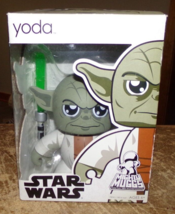 2008 mighty muggs star wars yoda figure in the box new - £7.63 GBP