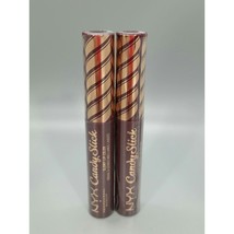 2X NYX Candy Slick Glowy Lip Color - Color #08 Cherry Cola - £9.17 GBP