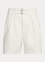 Polo Ralph Lauren Men&#39;s 7&quot; Relaxed Fit Pleated Chino Short in Deckwash W... - £84.53 GBP