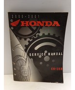 2000 2001 Honda Service Manual CR125R Motorcycle - $751.37 MXN