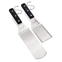 Grill Spatula Set - Long Metal Spatula Spatula - Griddle Scraper And Pan... - $33.99