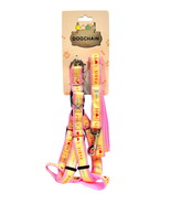 Adjustable Dog Harness with Leash Pink - $5.36 CAD