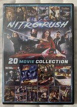 Nitro Rush - 20 Action Movie Collection DVD 2-Disc Set Over 30 Hours Total New - £7.19 GBP