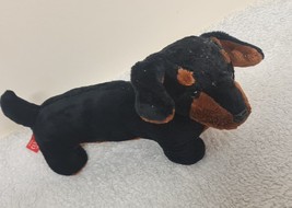 Keel Black dog Plush Soft Toy 8&quot; - £10.04 GBP