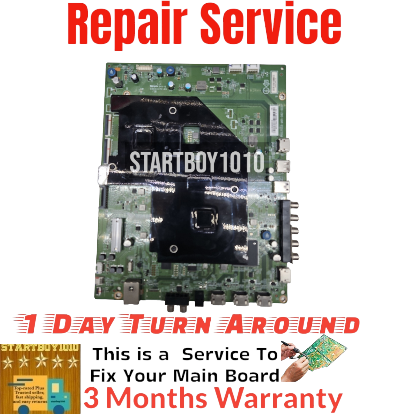 &quot;Repair Service&quot; For VIZIO MAIN BD P55-C1, 756TXFCB0QK039, 756TXGCB0QK025 - $70.11