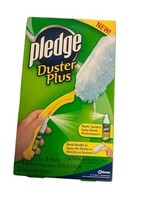 New Pledge Duster Plus Kit Refill W/ Handle, Spray &amp; 2 Dusters New In Box - $9.00